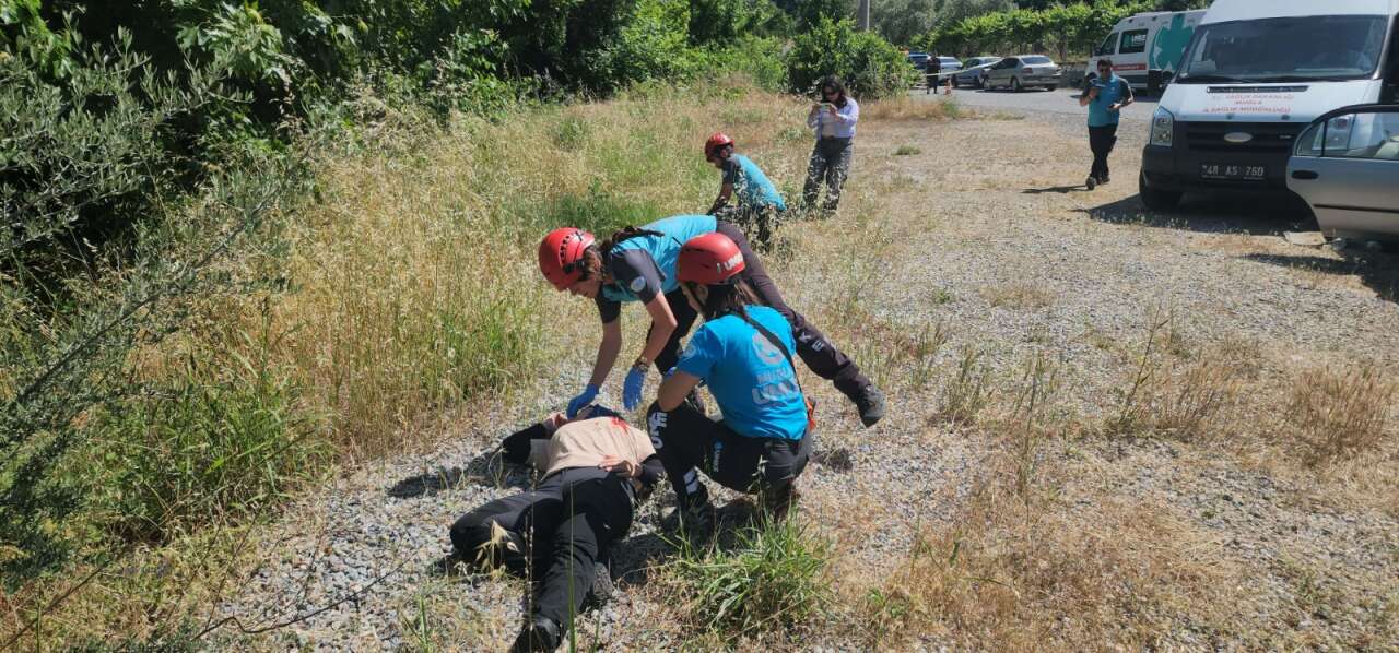 Muğla'da UMKE Ekiplerinden Nefes Kesen Tatbikat Gerçeği Aratmadı 1
